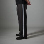 Pass~Port Herringbone Leagues Club Stripe Pant - Vintage Black