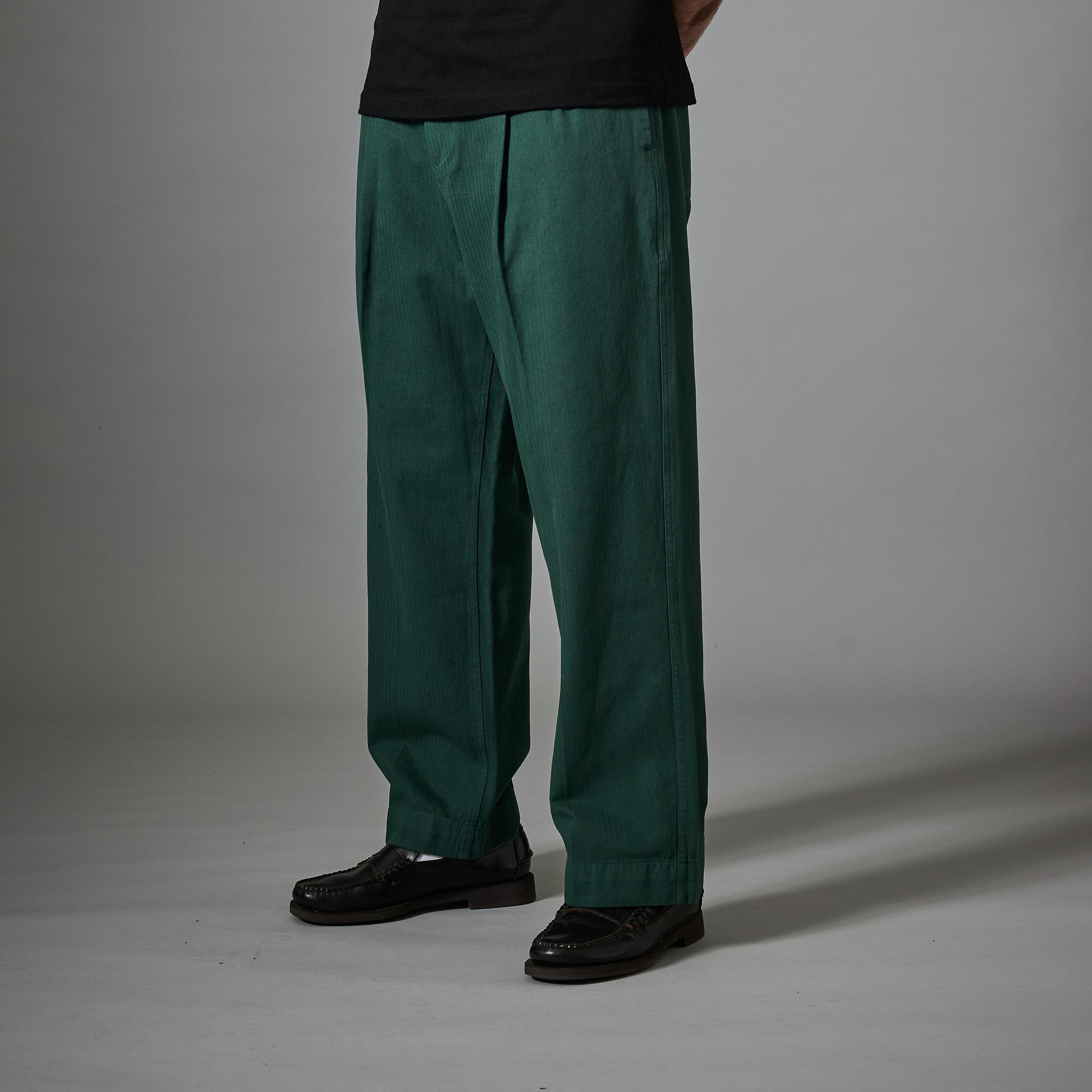 Pass~Port Herringbone Leagues Club Pant - Hunter Green