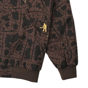 Pass~Port Weathered Diggers Club Zip Hood - Mud