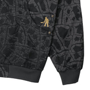 Pass~Port Weathered Diggers Club Zip Hood - Black