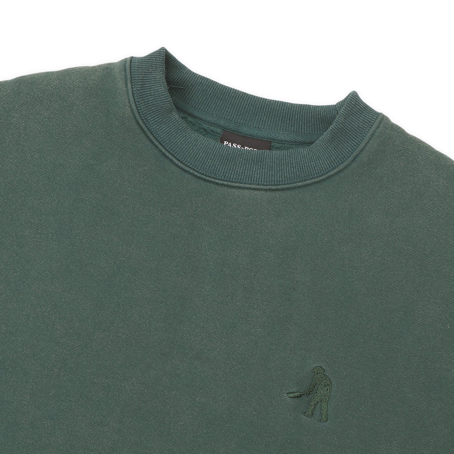 Pass~Port Solid Workers Sweater - Washed Forest Green – Pass~Port USA