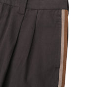 Pass~Port Herringbone Leagues Club Stripe Pant - Dark Brown