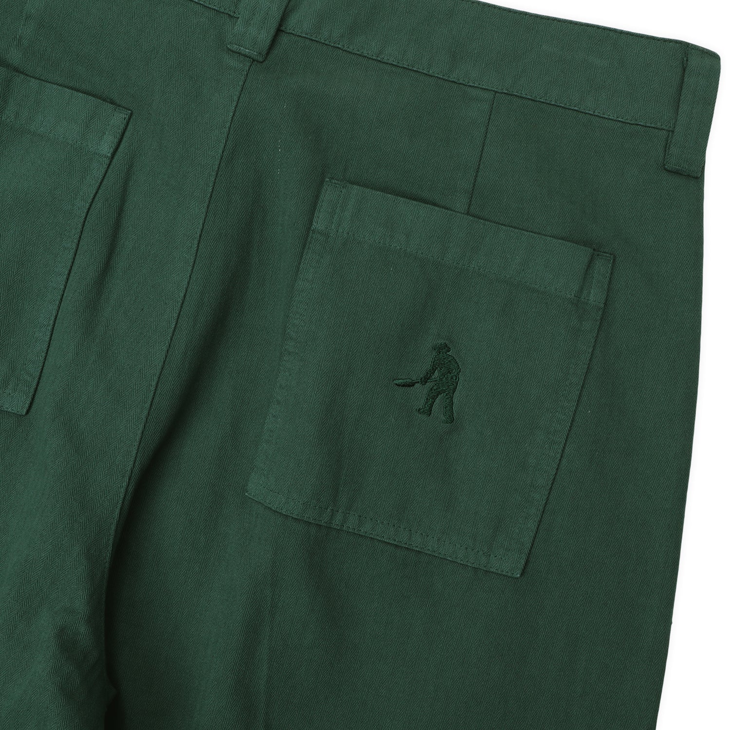 Pass~Port Herringbone Leagues Club Pant - Hunter Green