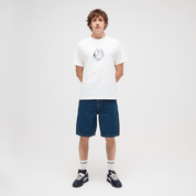 Pass~Port Workers Club Denim Short - Washed Dark Indigo