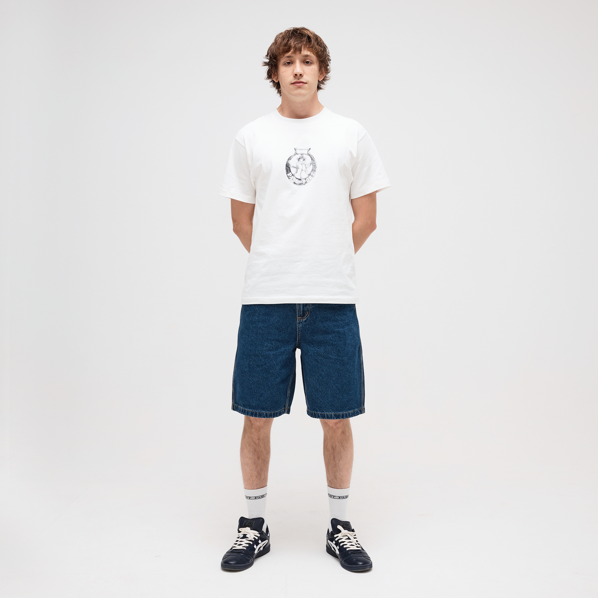 Pass~Port Workers Club Denim Short - Washed Dark Indigo