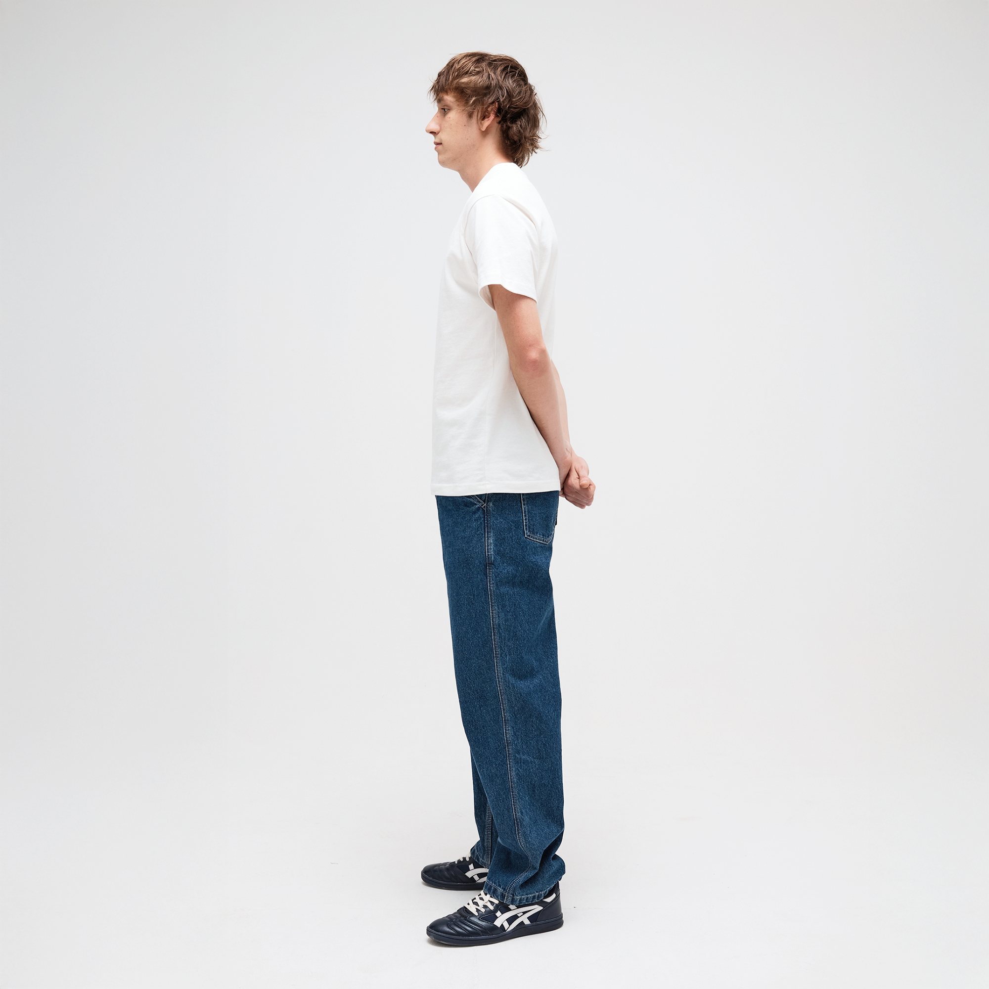 Pass~Port Workers Club Straight Leg Jean - Washed Dark Indigo