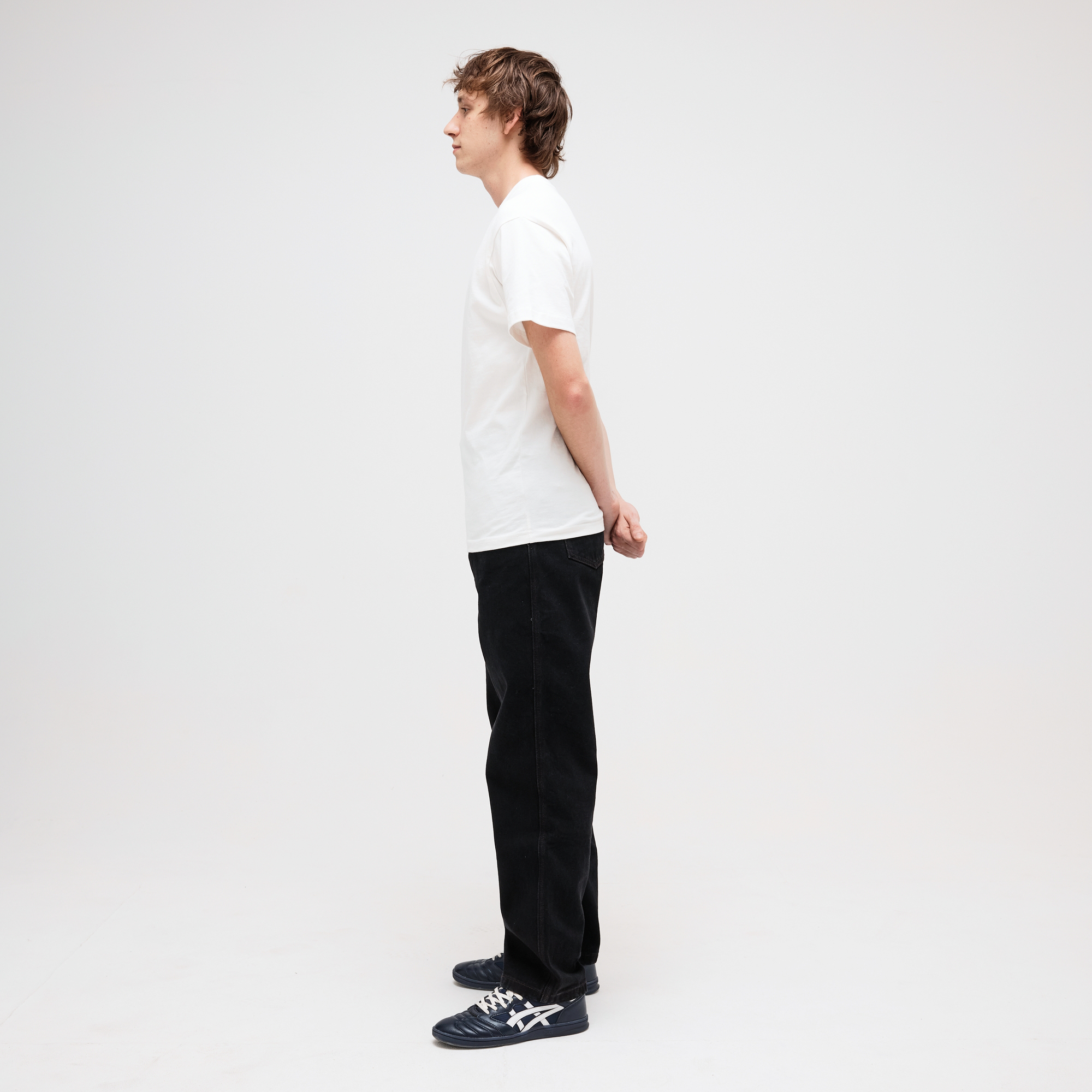 Pass~Port Workers Club Straight Leg Jean - Washed Black