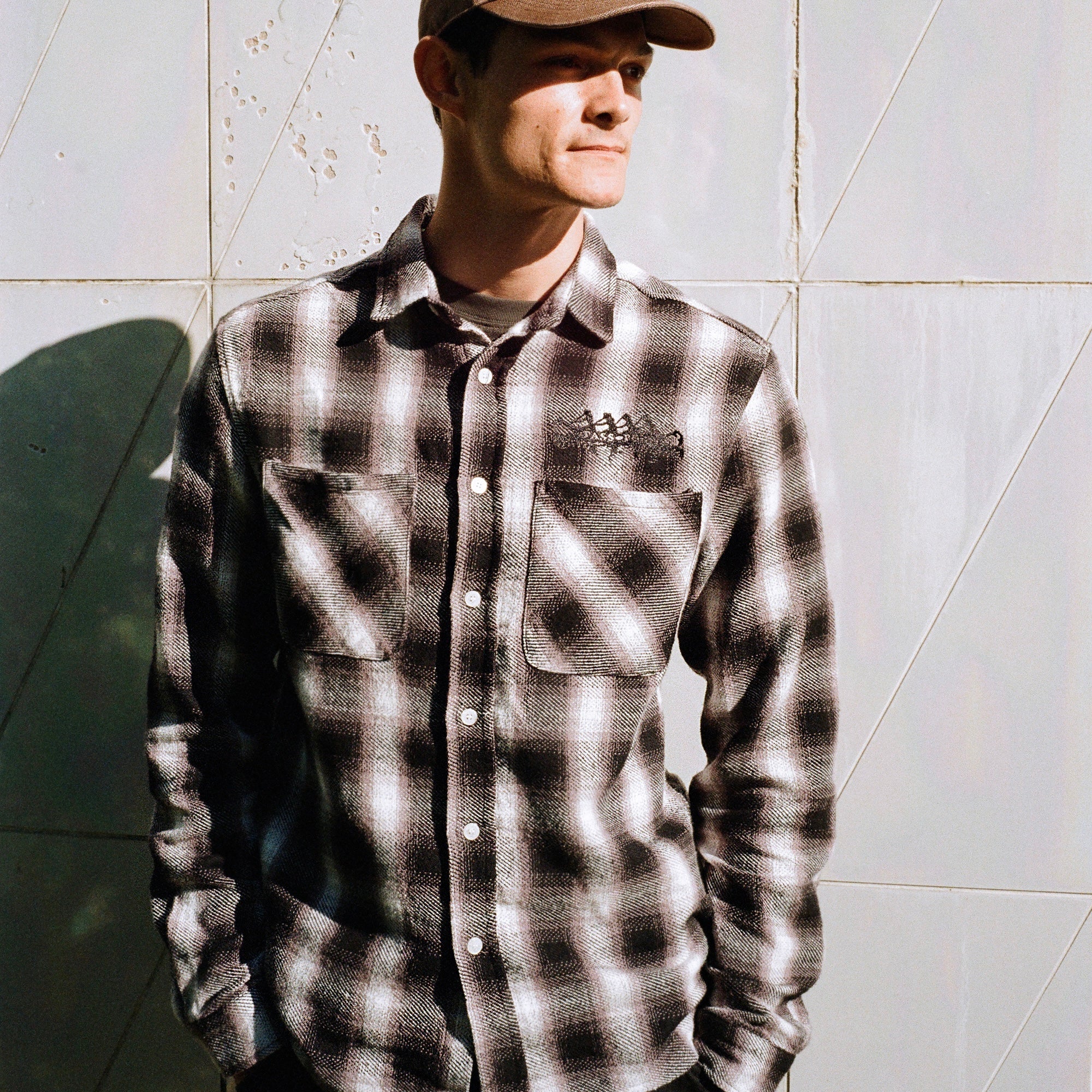 Pass~Port Canoe Workers Flannel - Grey