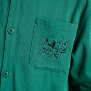 Pass~Port Shop Rules Painters Jacket - Prussian Green