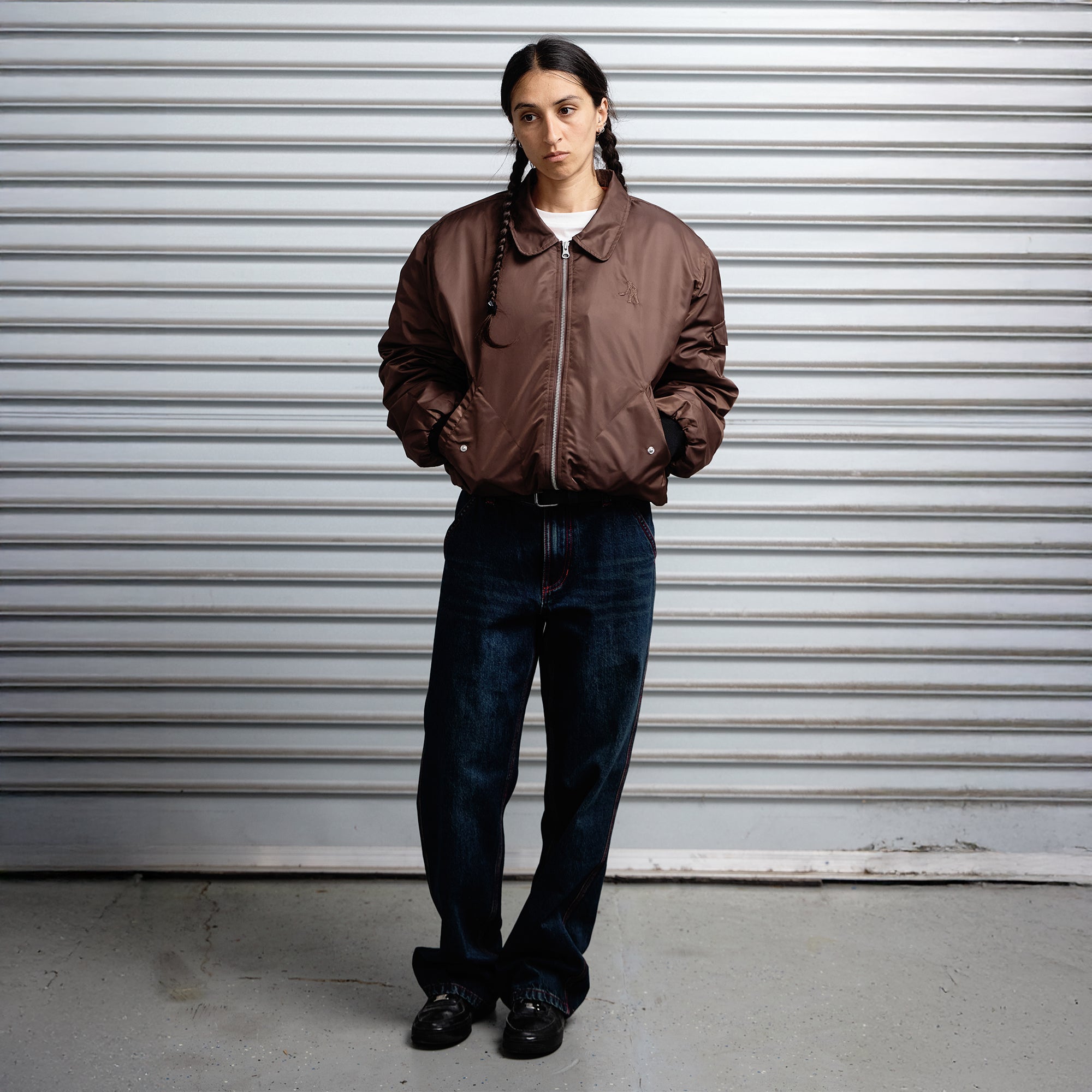 Pass~Port Solid Freight Jacket - Bark