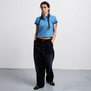 Pass~Port Striped Baby Polo - Blue