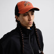 Pass~Port Cherries Leagues Trucker - Washed Red