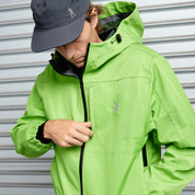 Pass~Port Workers Rain Jacket - Chartreuse