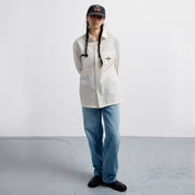 Pass~Port Gauntlets Workers Long Sleeve Shirt - Off White