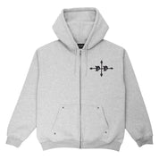Pass~Port Gauntlets Zip Hood - Ash