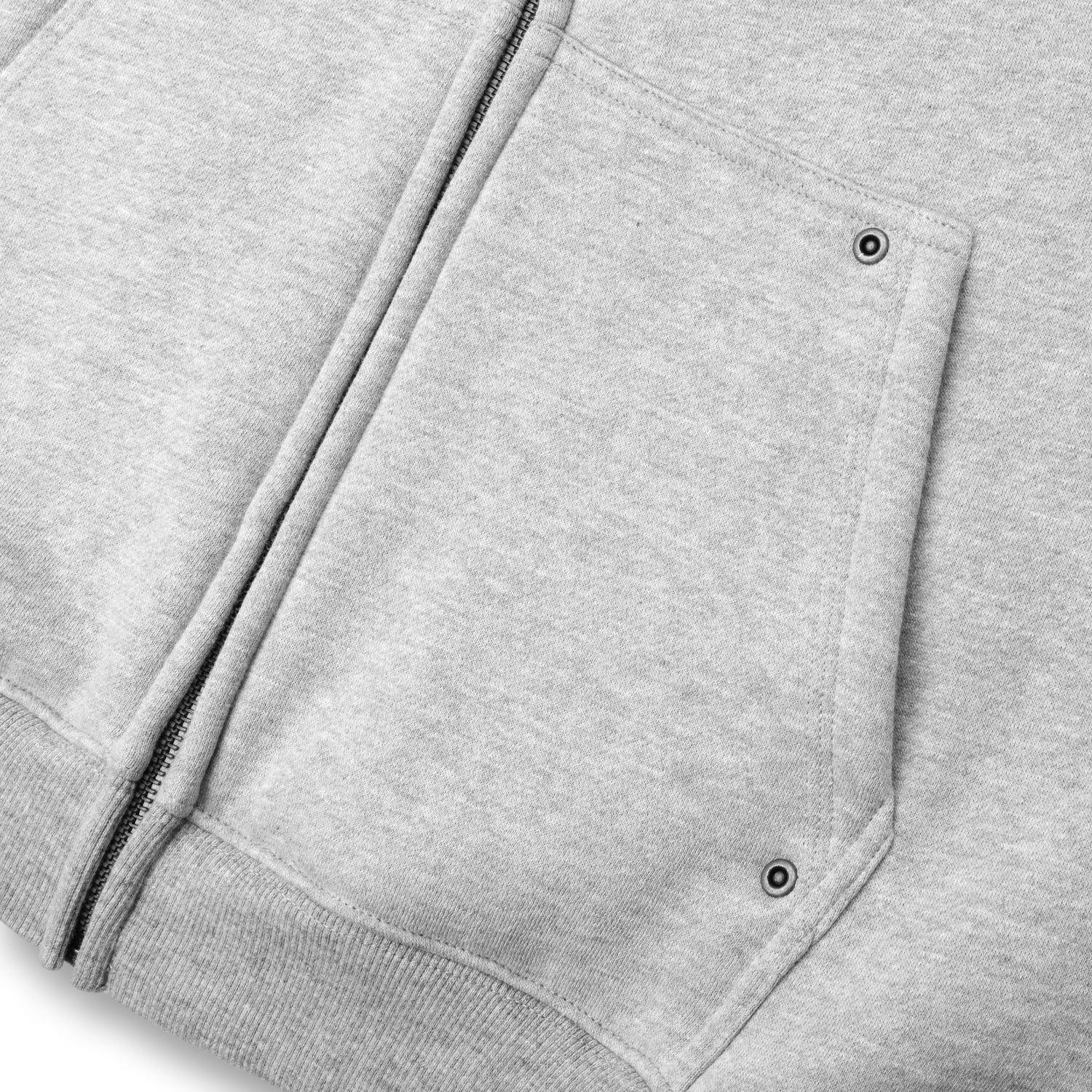 Pass~Port Gauntlets Zip Hood - Ash