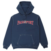 Pass~Port Official Contrast Hood - Washed Navy