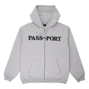 Pass~Port Official Zip Hood - Ash