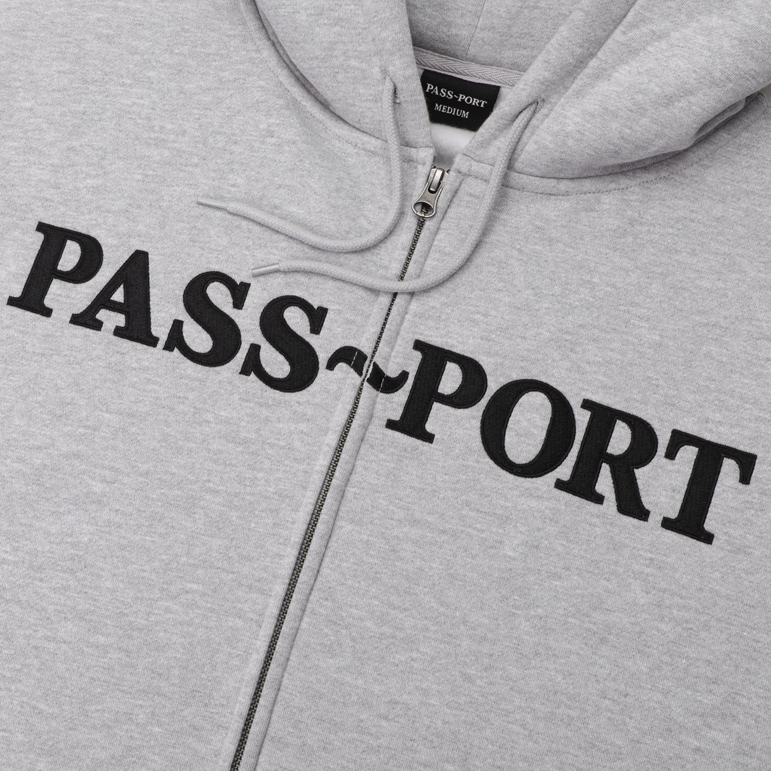 Pass~Port Official Zip Hood - Ash