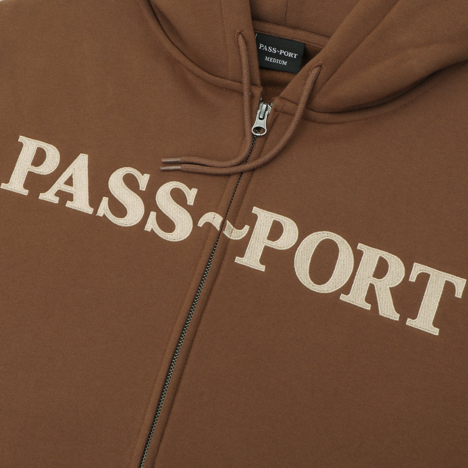 Pass~Port Official Zip Hood - Choc