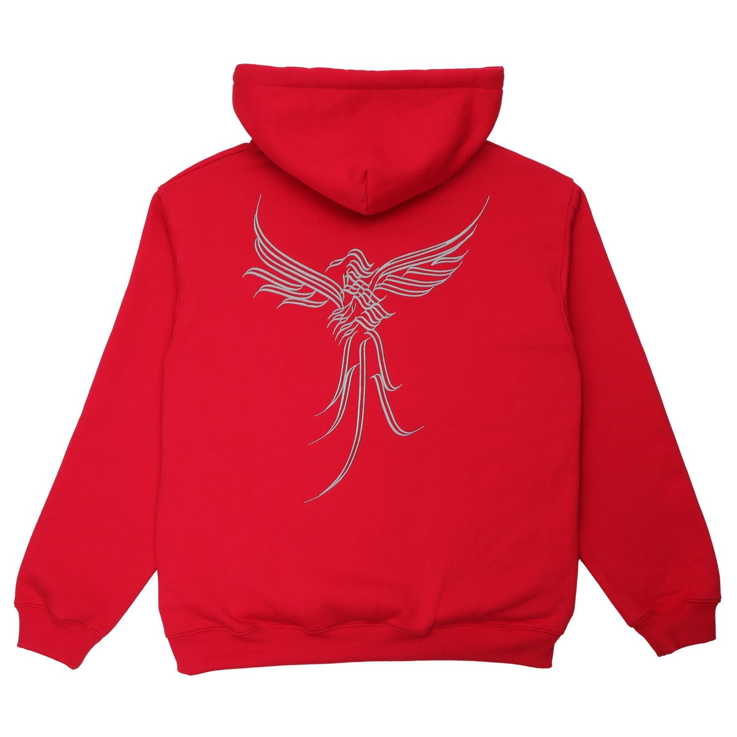 Pass~Port Calligraphy Zip Hood - Red