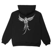 Pass~Port Calligraphy Zip Hood - Black
