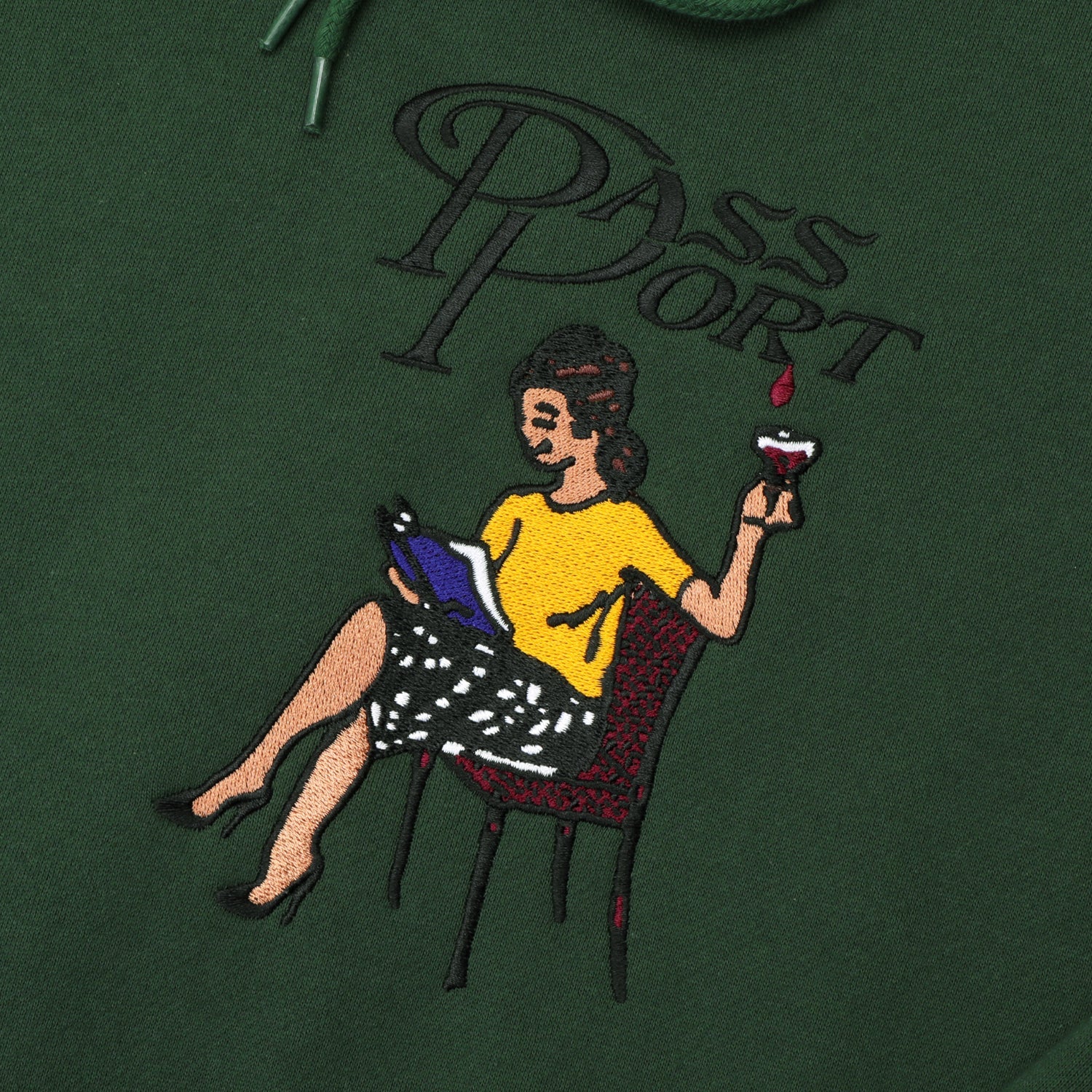 Pass~Port Minimal Output Hood - Forest Green