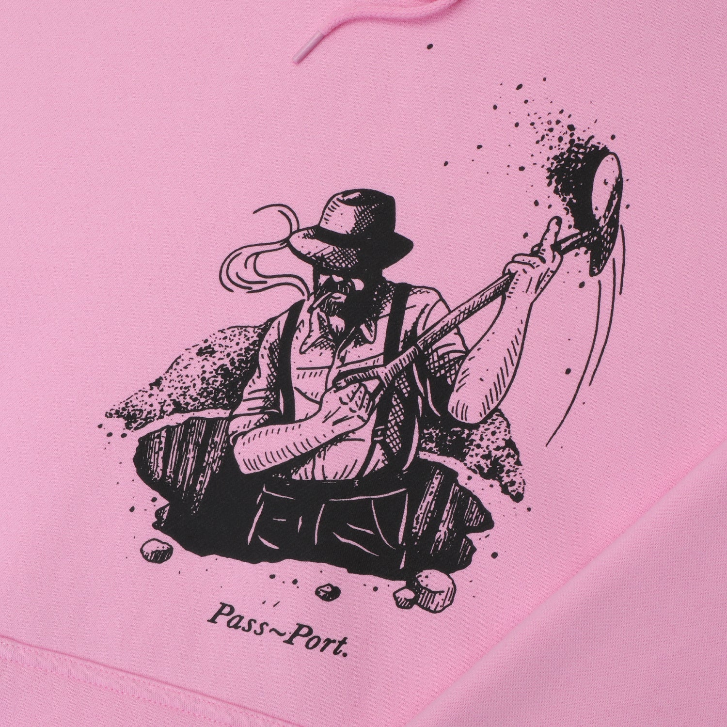 Pass~Port Dig Hood - Light Pink