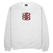 Pass~Port Hoops Sweater - White Marle
