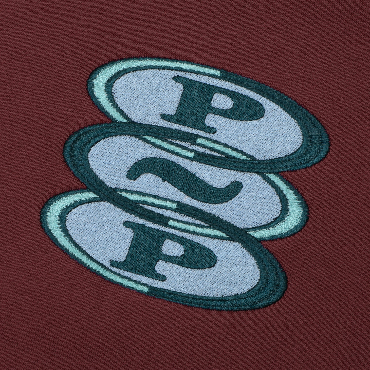 Pass~Port Hoops Sweater - Maroon