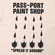 Pass~Port Shop Rules Tee - Natural
