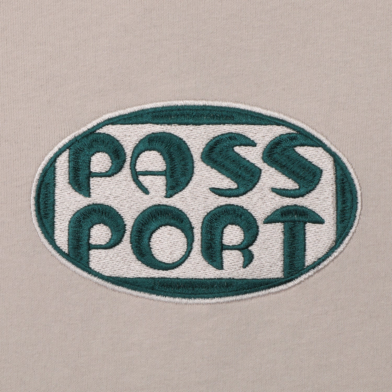 Pass~Port Rounded Tee - Stone