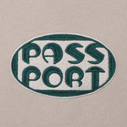 Pass~Port Rounded Tee - Stone
