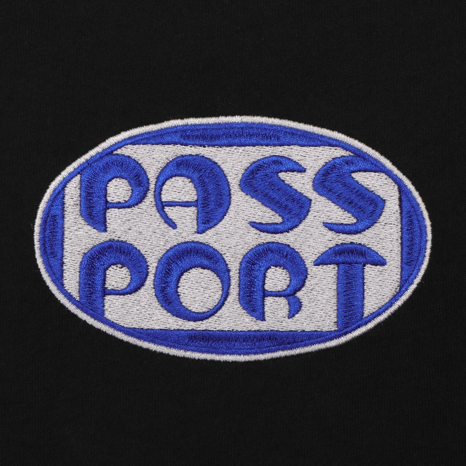 Pass~Port Rounded Tee - Black