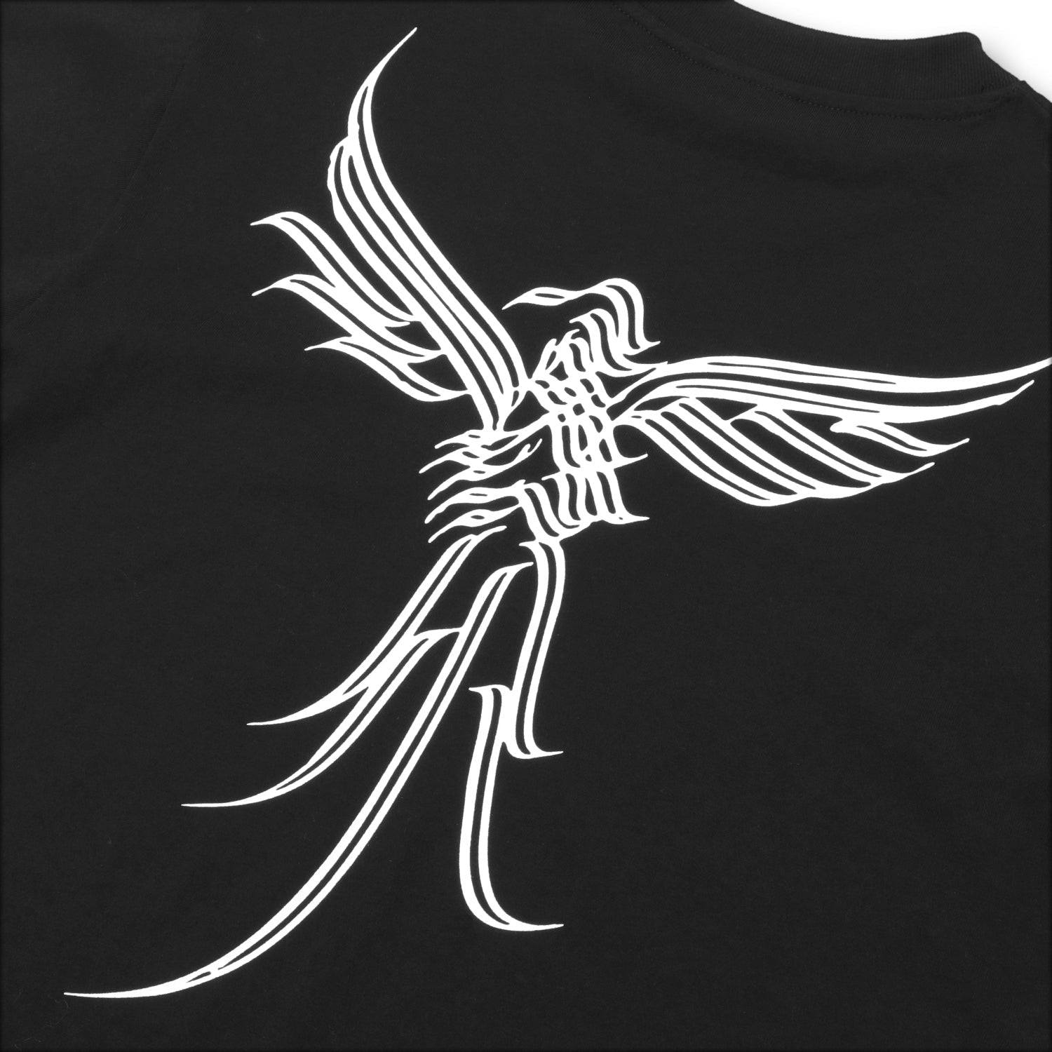 Pass~Port Calligraphy Tee - Black