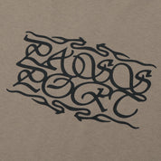 Pass~Port Calligraphy Tee - Khaki