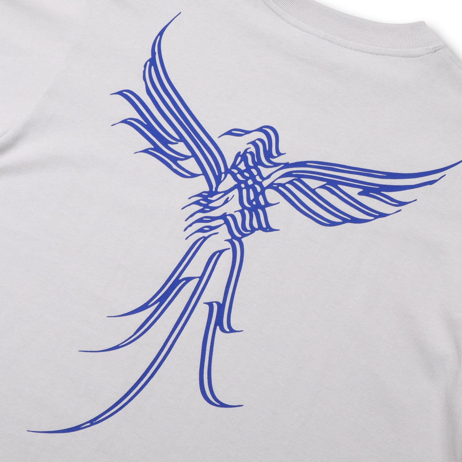 Pass~Port Calligraphy Tee - Oyster Grey