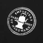 Pass~Port Importer Tee - Black