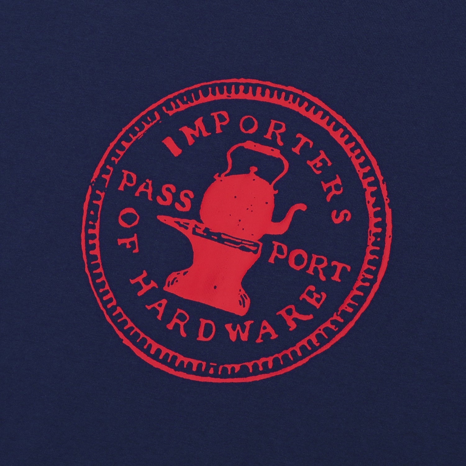 Pass~Port Importer Tee - Navy