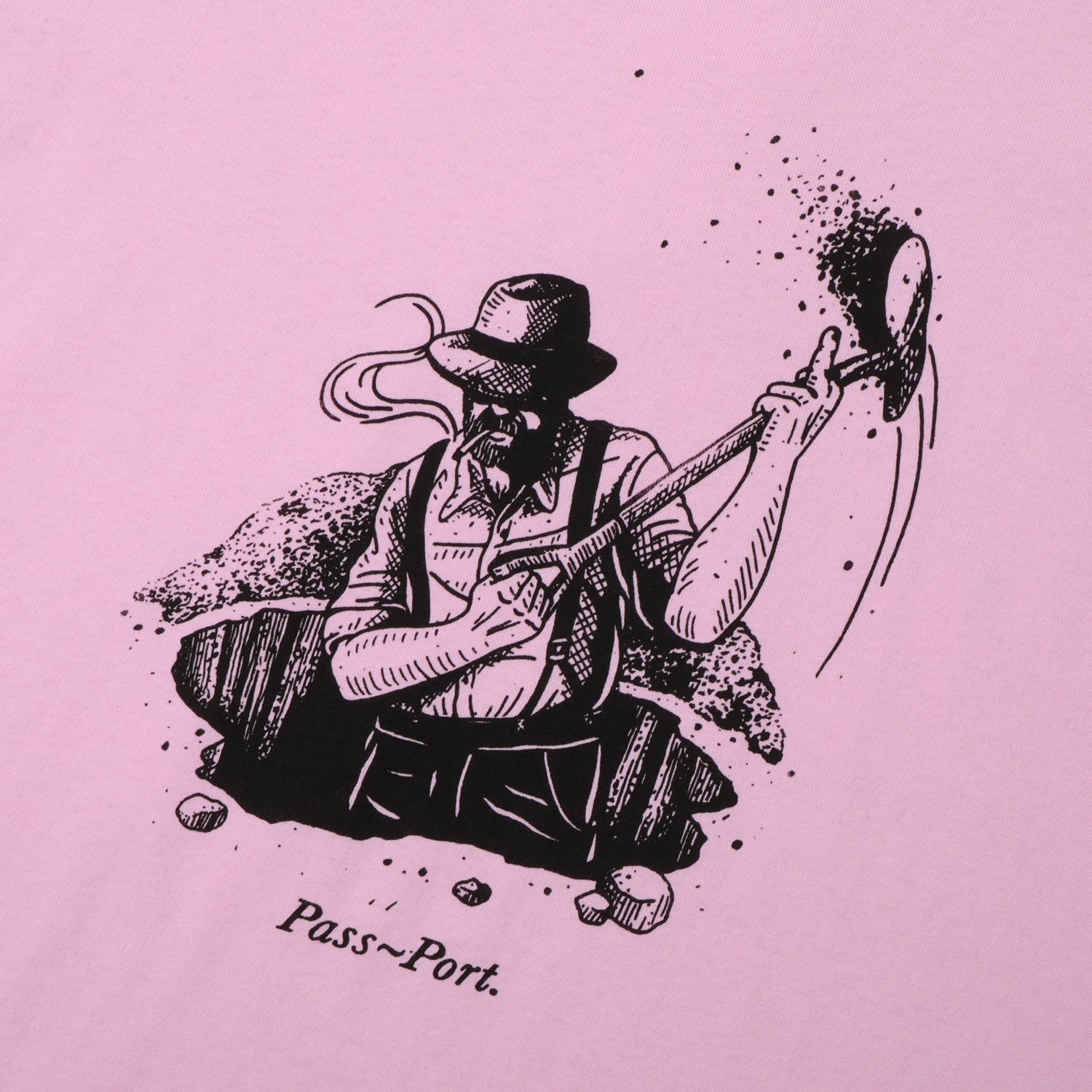 Pass~Port Dig Tee - Light Pink