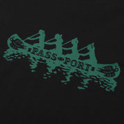 Pass~Port Canoe Tee - Black