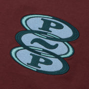 Pass~Port Hoops Tee - Maroon
