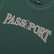 Pass~Port Official Contrast Tee - Washed Forest Green