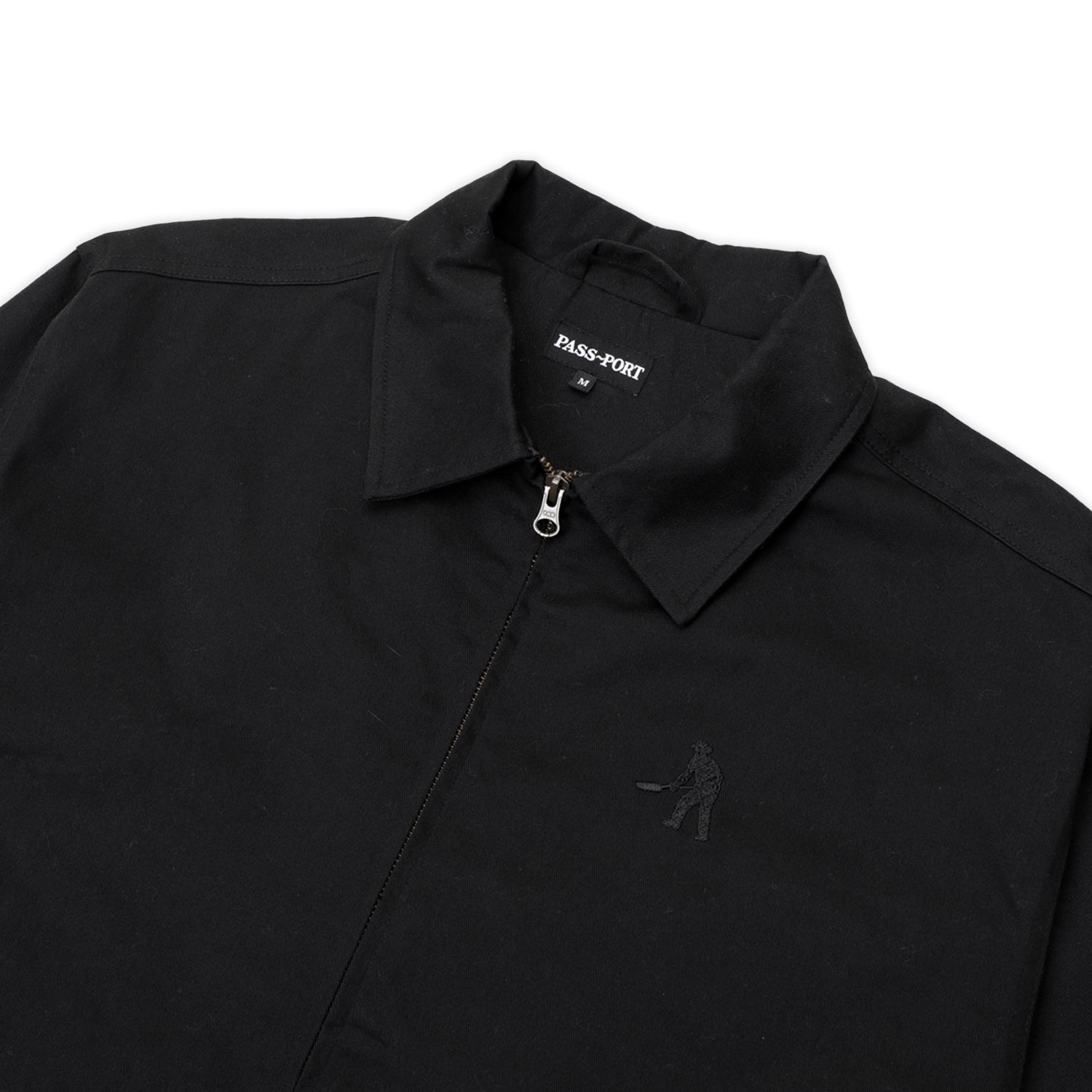 Pass~Port Solid Workers Jacket - Black