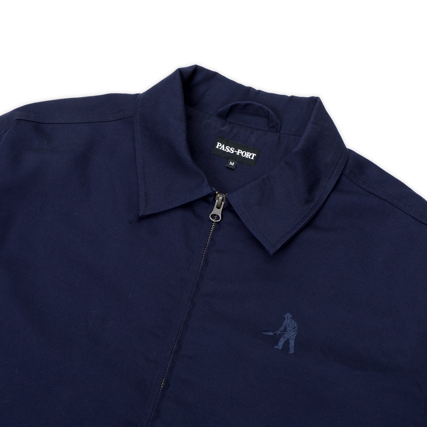 Pass~Port Solid Workers Jacket - Navy