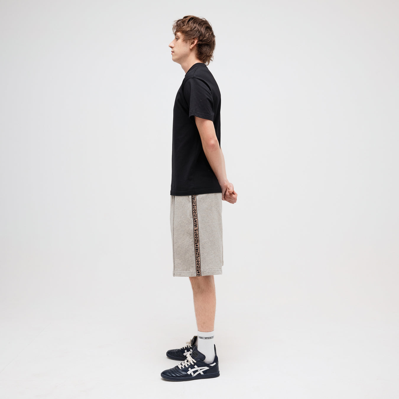 Pass~Port Rough Neg Organic Fleece Shorts - Ash