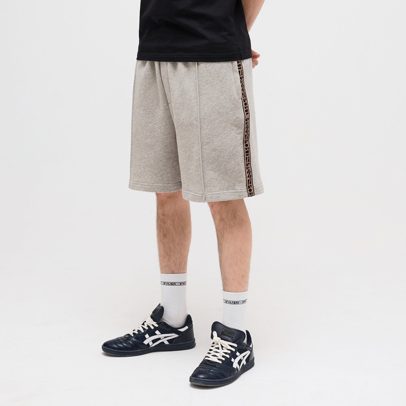 Pass~Port Rough Neg Organic Fleece Shorts - Ash