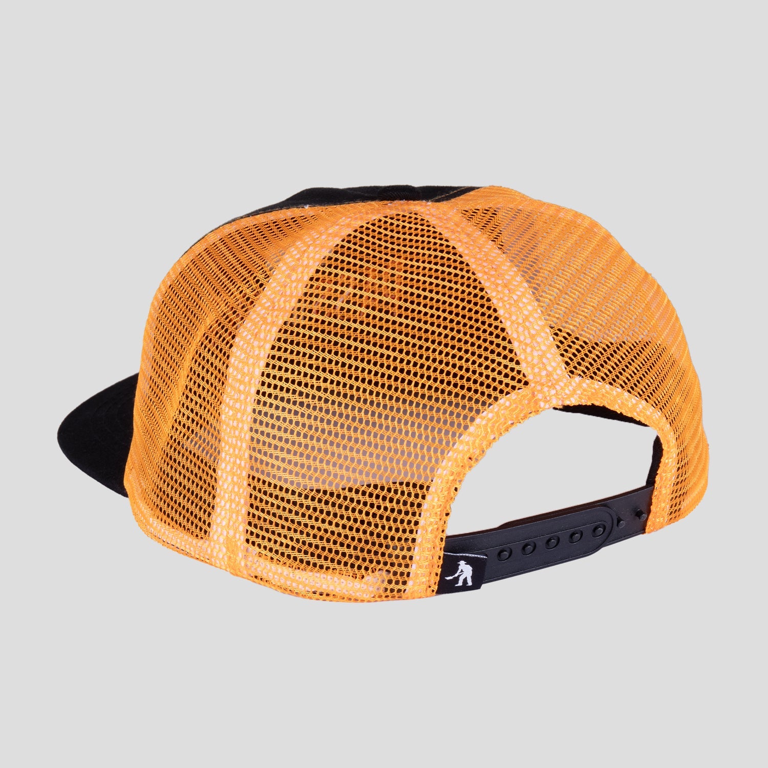 Pass~Port Towers Of Water Trucker Cap - Black / Orange