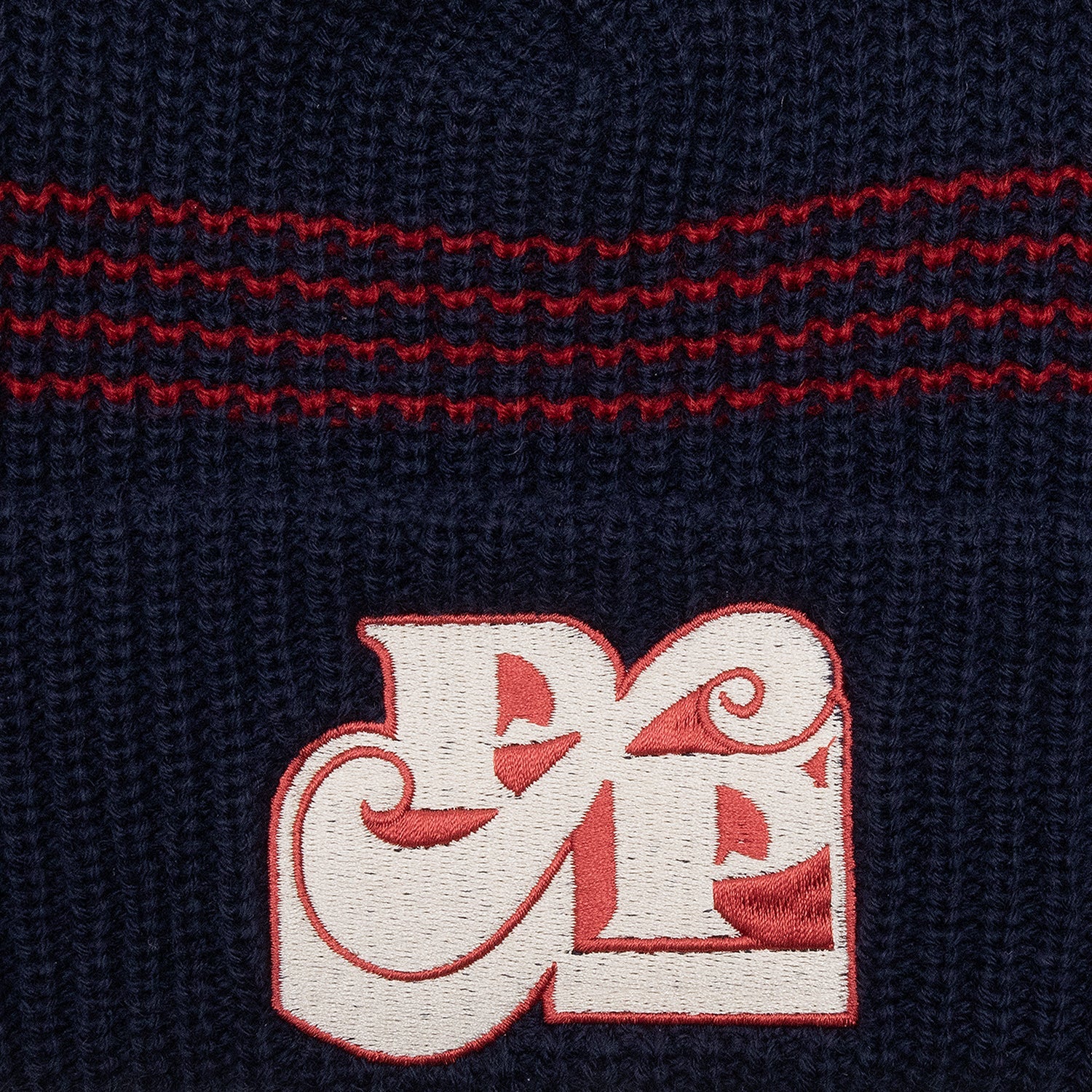 【PASSPORT】TILDE STAMP BEANIE NAVY Passport Tilde Stamp Beanie 'Navy'