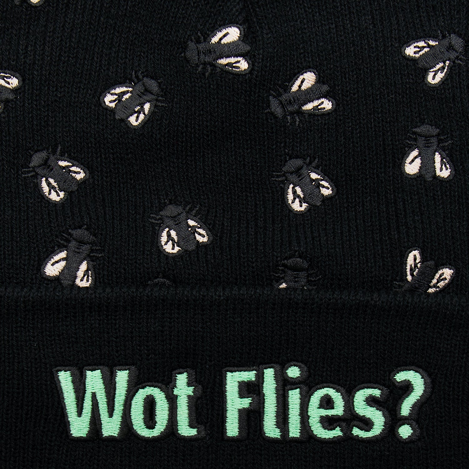 Pass~Port Wot Flies Beanie - Black